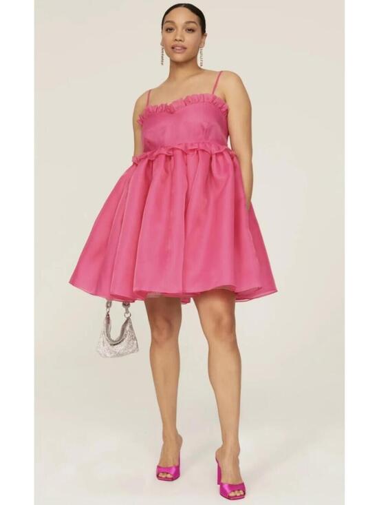 Bibi Dresses & Skirts - BiBi Boutique Rose Bud Dress In Hot Pink - Women's Large, NWT